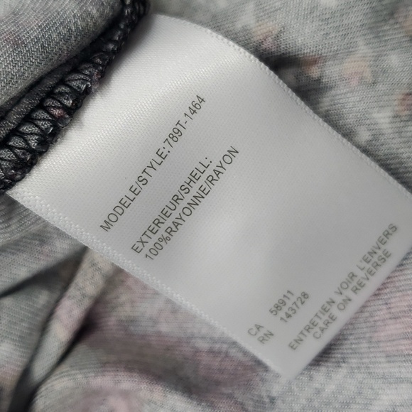 Tribal Femme Ruffle Hem Boho Floral Print Dress Extra Large - Picture 7 of 10